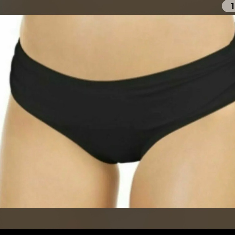 Michael Kors Black Bikini Bottoms.
